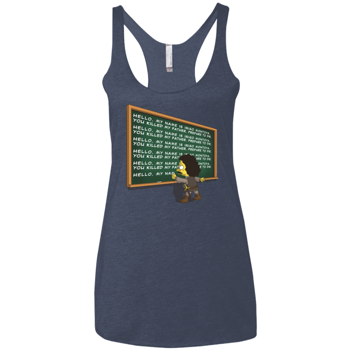 Montoya Detention Women's Triblend Racerback Tank