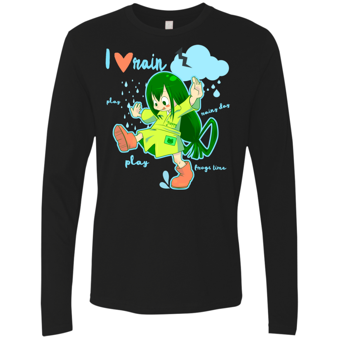 Rainy Day Men's Premium Long Sleeve