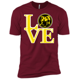 Yellow Ranger LOVE Men's Premium T-Shirt