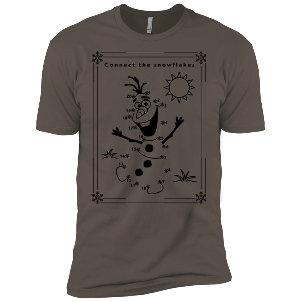 Connect the snowflakes Men's Premium T-Shirt