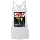 Pizza Comics Women's Triblend Racerback Tank