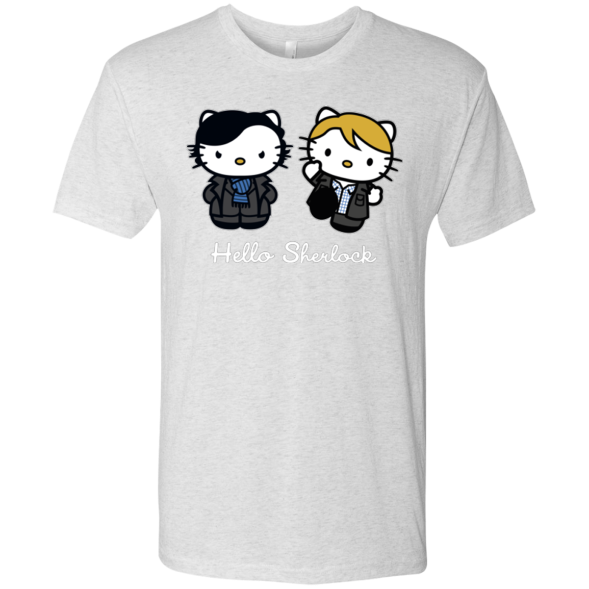 Hello Sherlock Men's Triblend T-Shirt