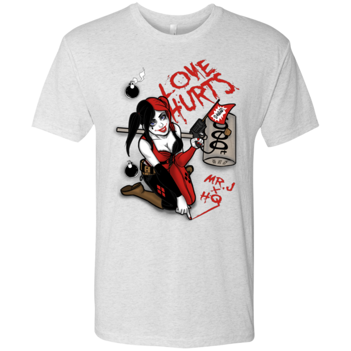 Love Hurts Men's Triblend T-Shirt
