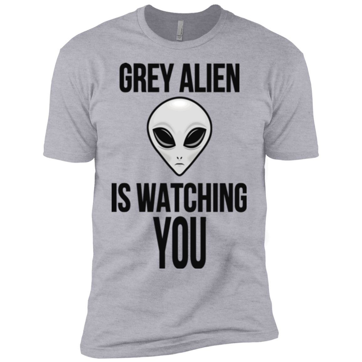 Grey Alien Boys Premium T-Shirt