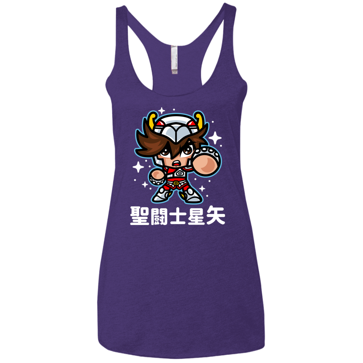 ChibiPegasus Women's Triblend Racerback Tank