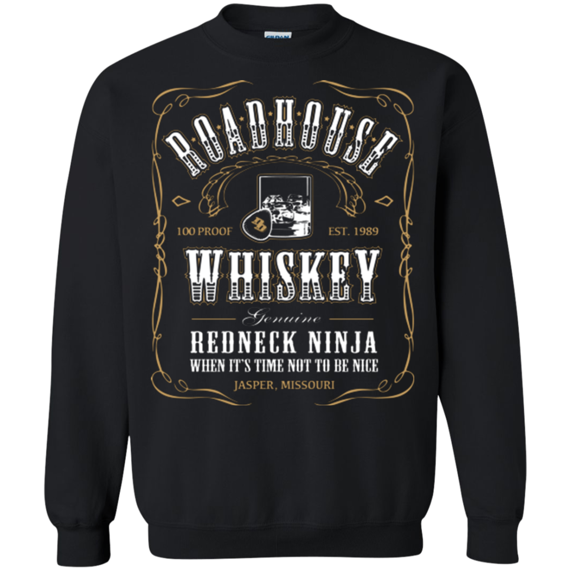 Roadhouse Whiskey Crewneck Sweatshirt