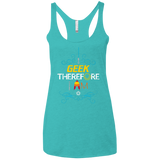I GEEK vol 2 Women's Triblend Racerback Tank