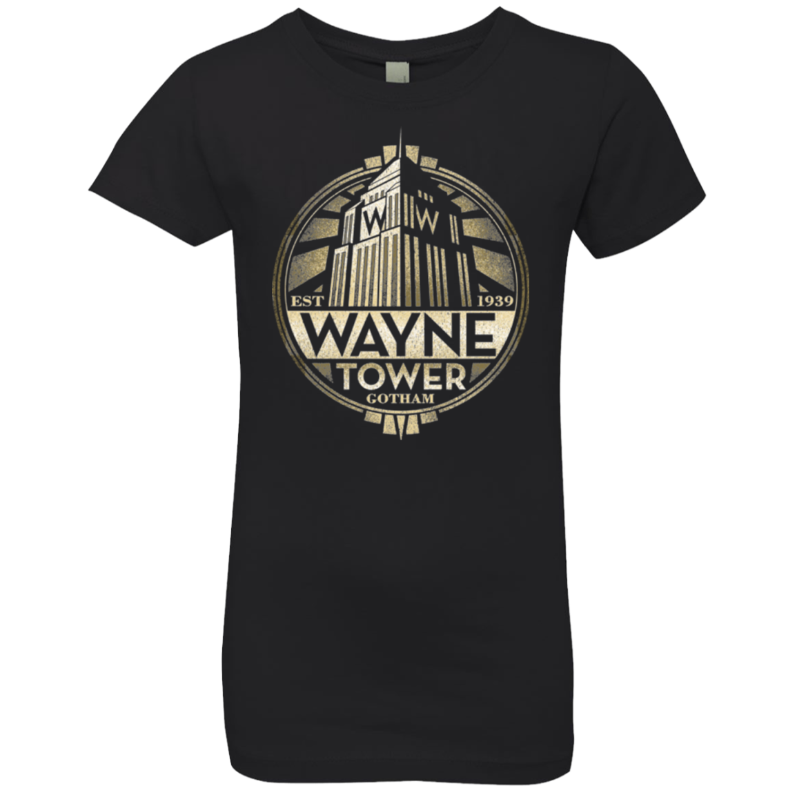 Wayne Tower Girls Premium T-Shirt