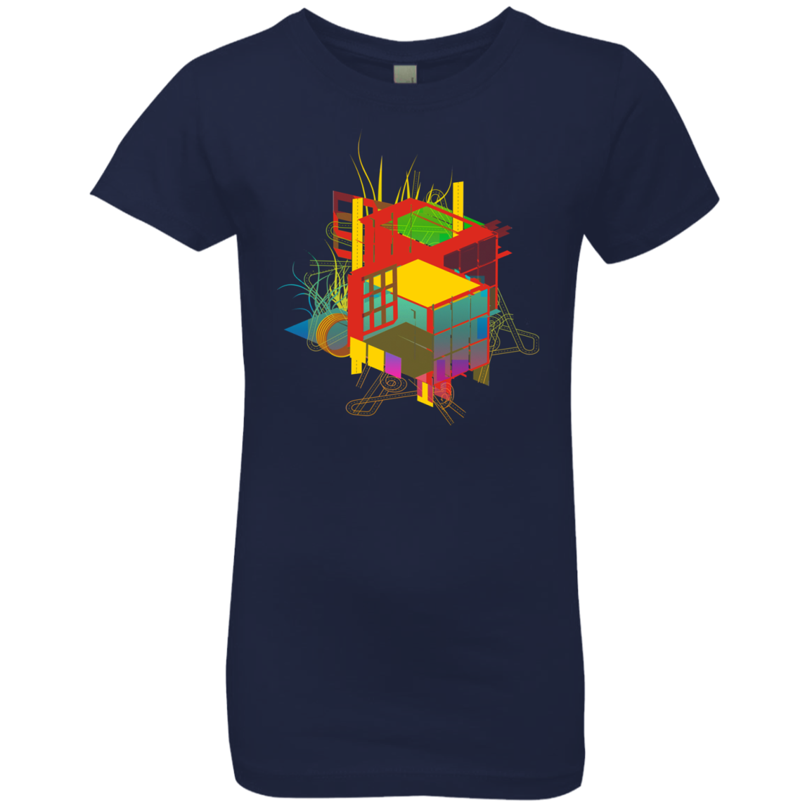 Rubik's Building Girls Premium T-Shirt