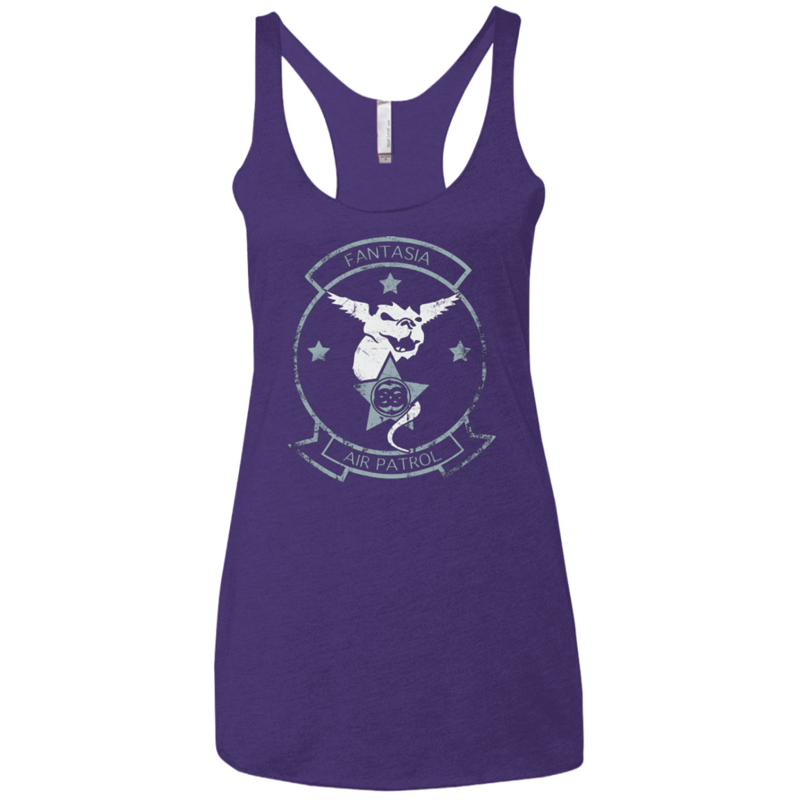 Fantasia Air Patrol Women's Triblend Racerback Tank