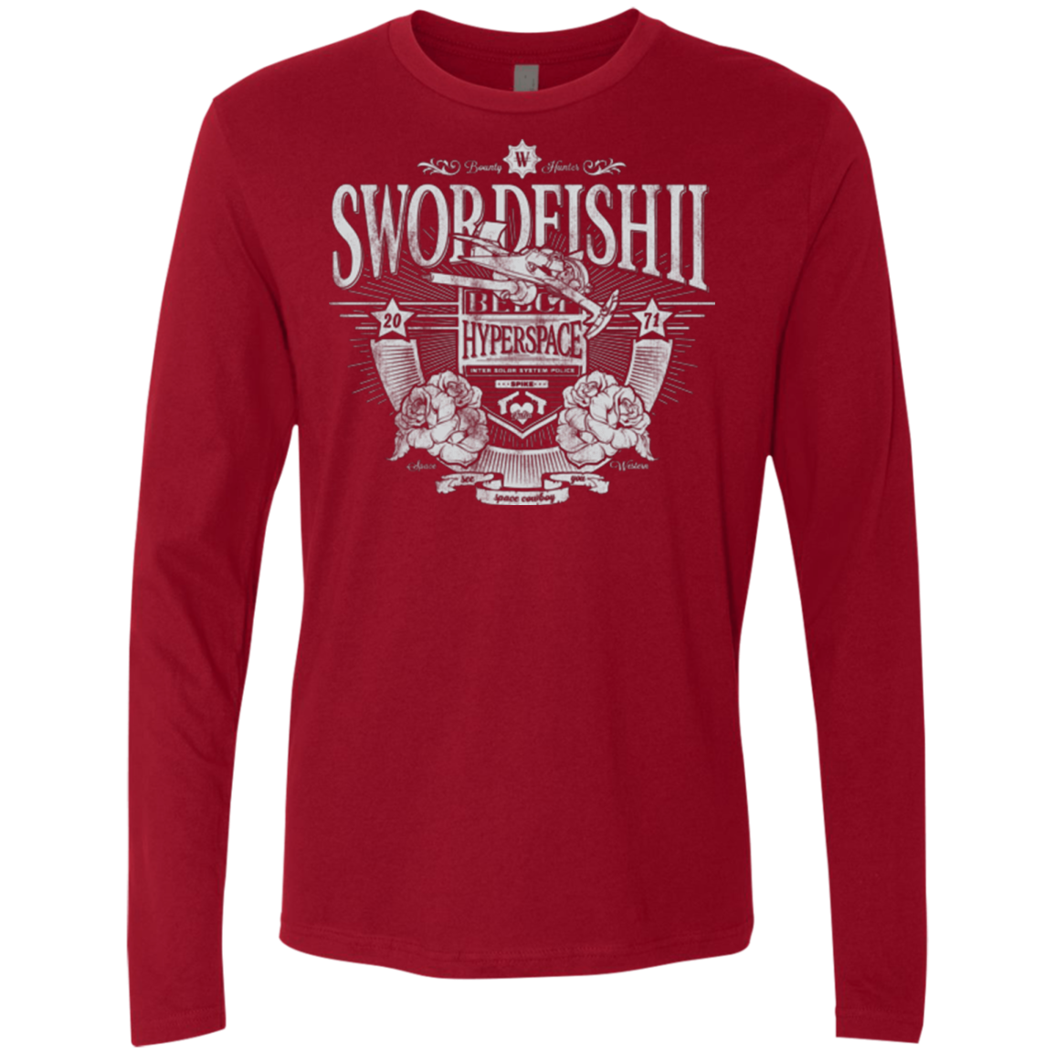 Space Western Men's Premium Long Sleeve