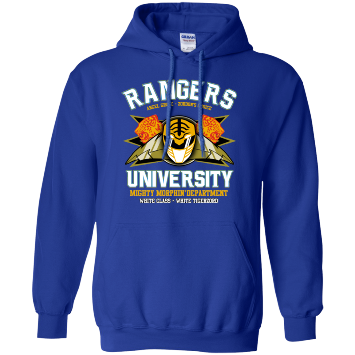 Rangers U White Ranger Pullover Hoodie