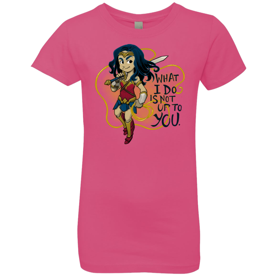 WW Text Girls Premium T-Shirt