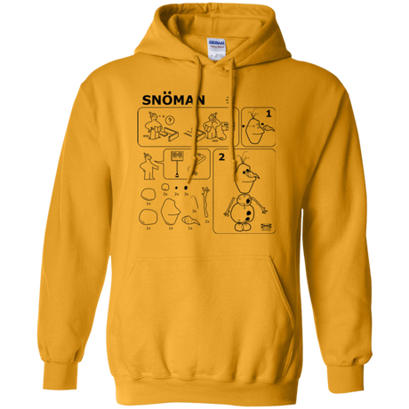 Build a Snowman Pullover Hoodie