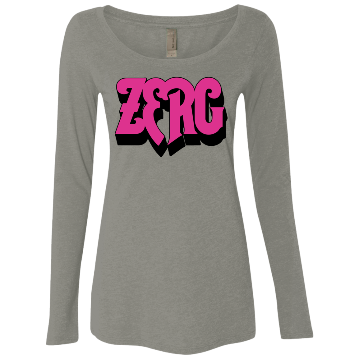 Zerg Rush Women's Triblend Long Sleeve Shirt