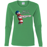 America Women's Long Sleeve T-Shirt