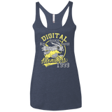 Blue Blaster Women's Triblend Racerback Tank