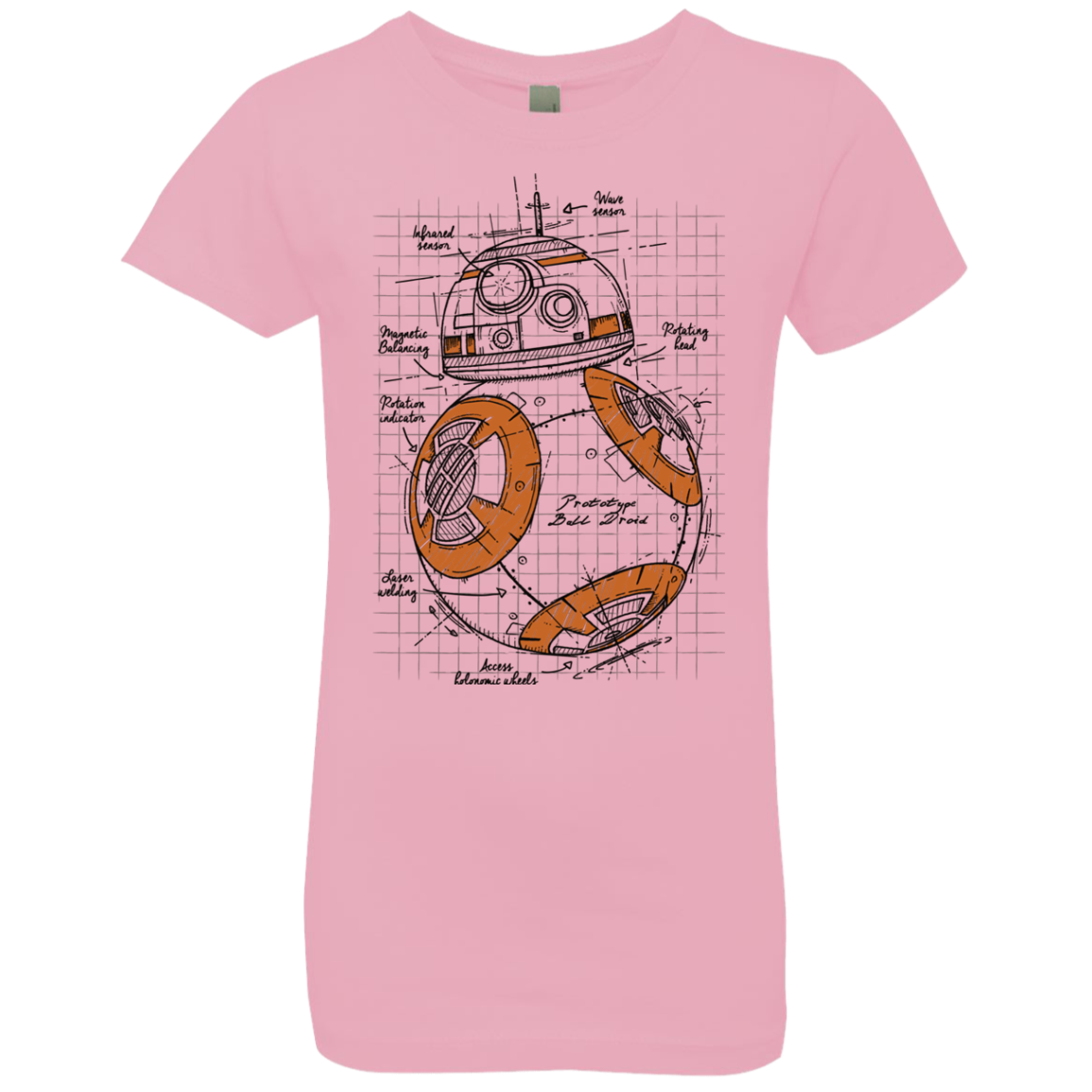 BB-8 Plan Girls Premium T-Shirt