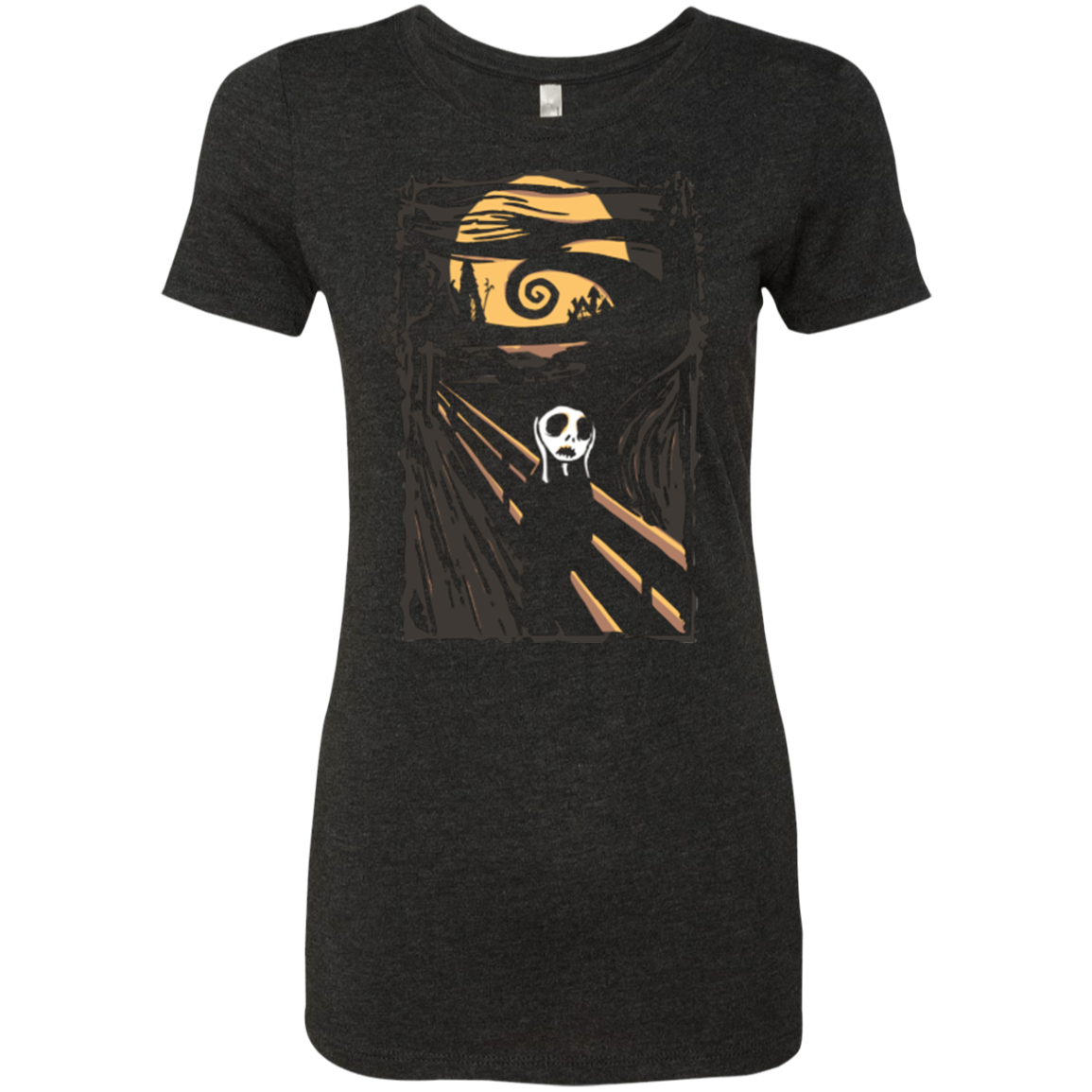 Burtons Scream Women's Triblend T-Shirt