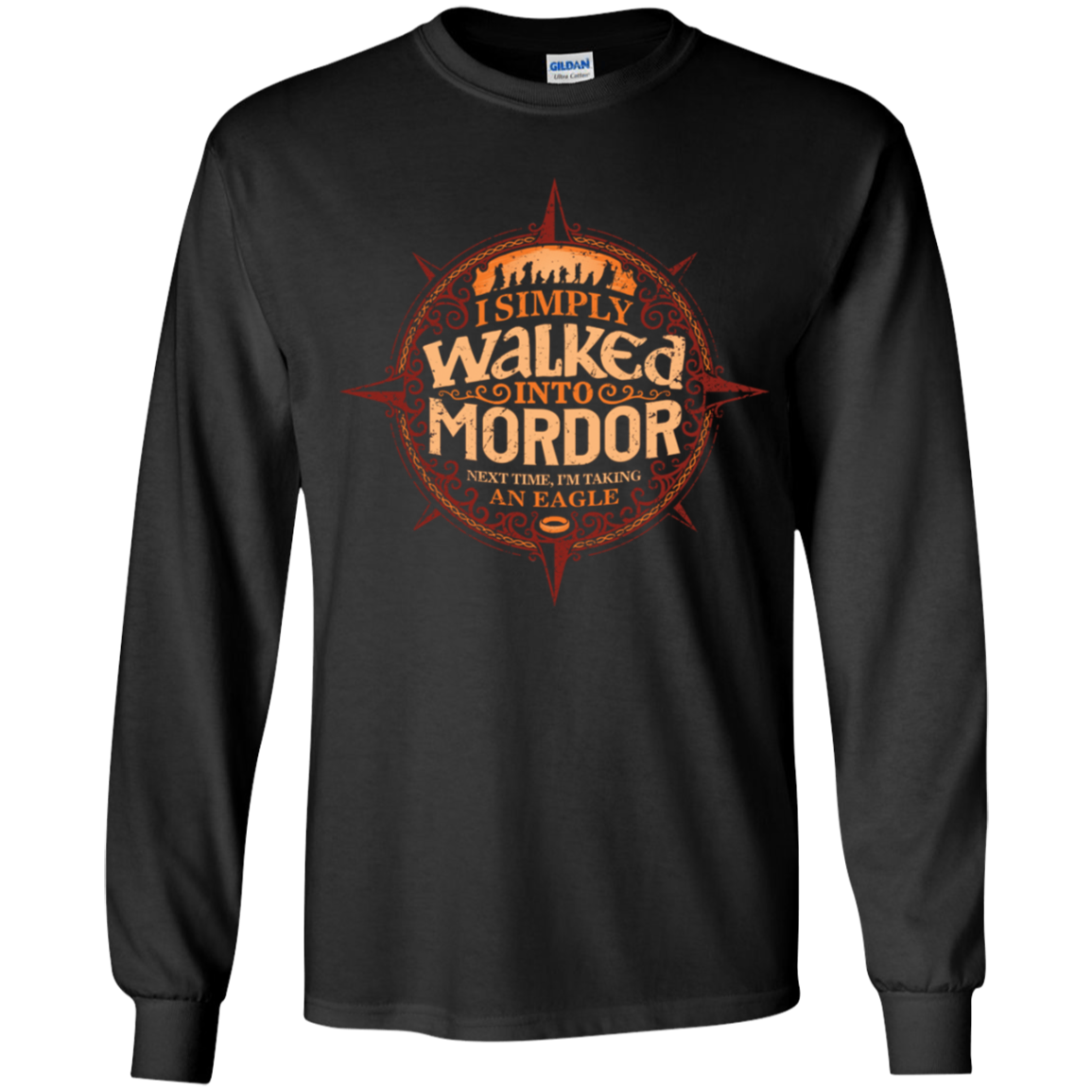 Walked Mordor Youth Long Sleeve T-Shirt