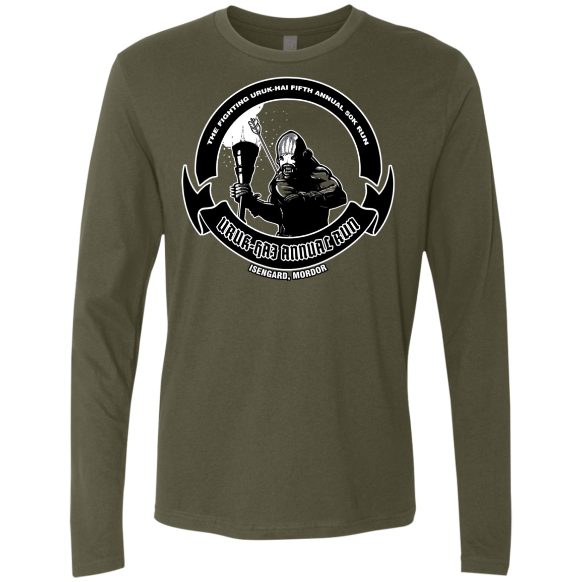 Uruk Hai Annual Run Men's Premium Long Sleeve