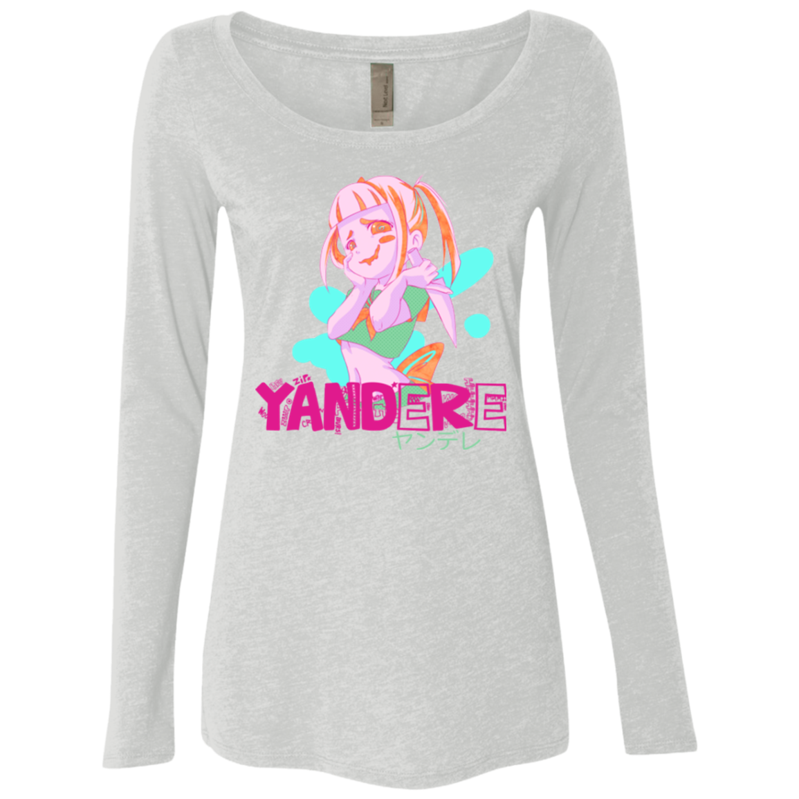 Yandere Women's Triblend Long Sleeve Shirt