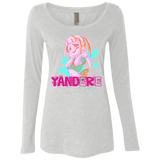 Yandere Women's Triblend Long Sleeve Shirt