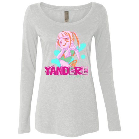 Yandere Women's Triblend Long Sleeve Shirt