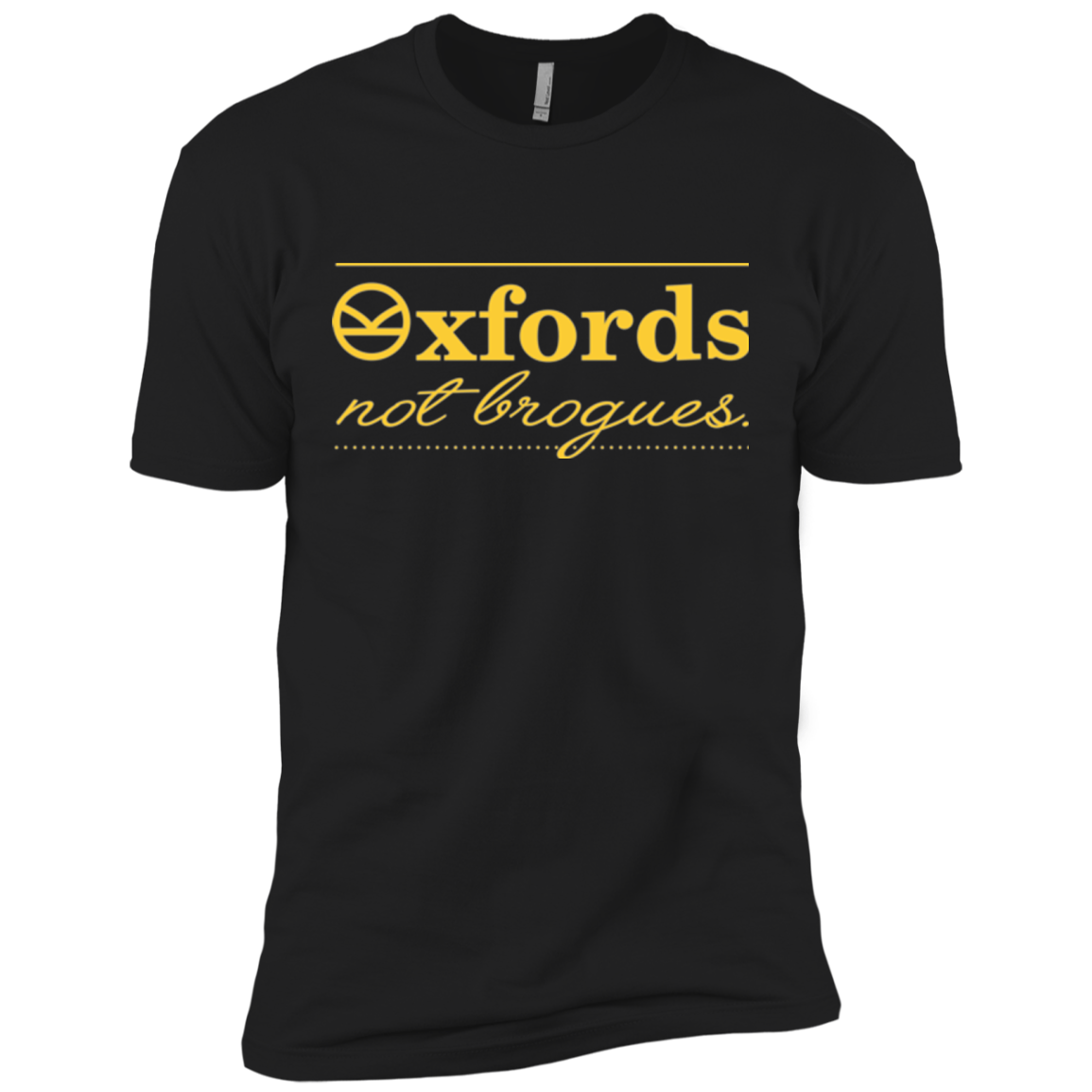 Oxfords Not Brogues Men's Premium T-Shirt