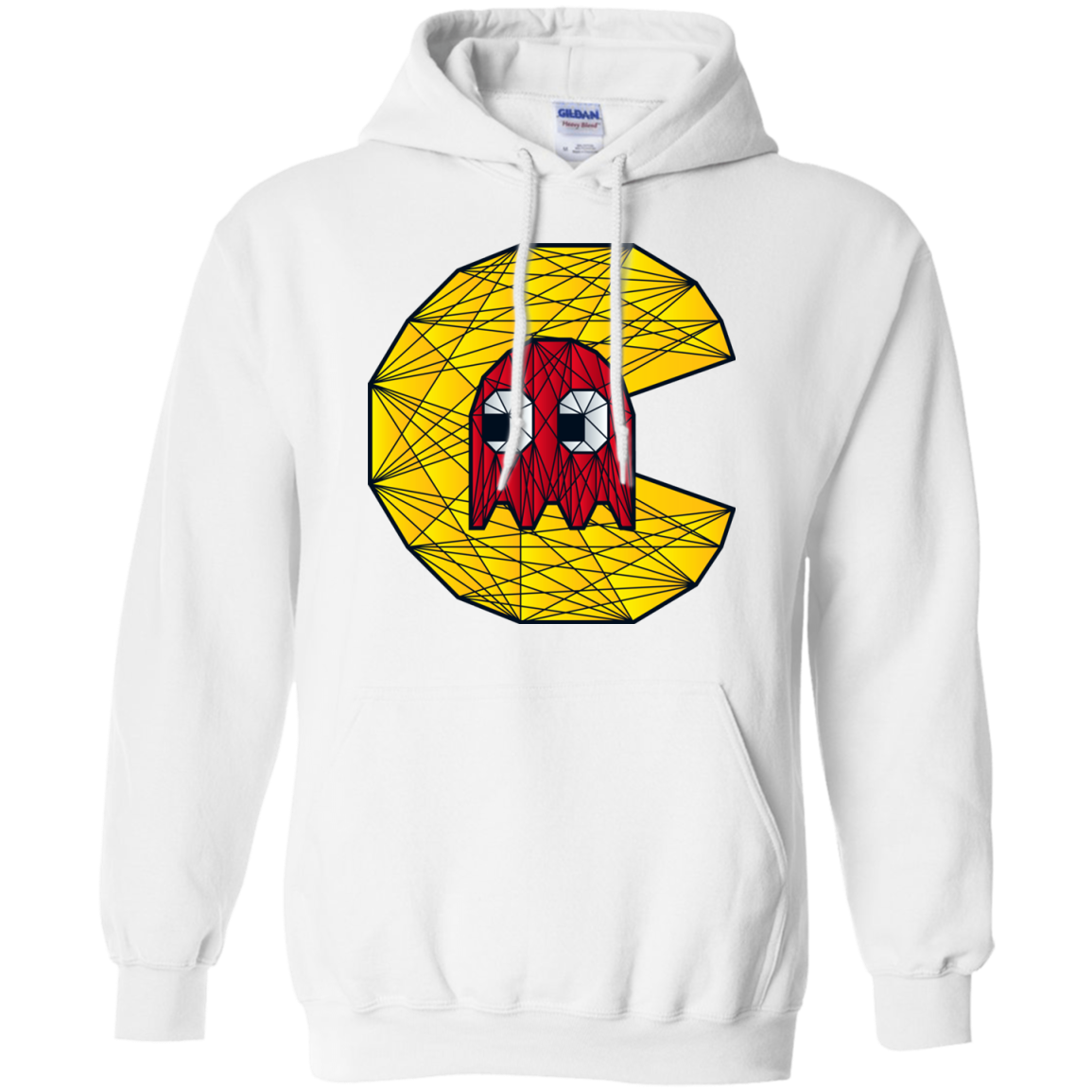 Poly Pac Man Pullover Hoodie