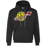 Building in Space Premium Fleece Hoodie