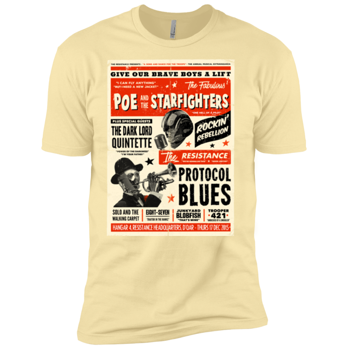 Poe and The Starfighters Men's Premium T-Shirt