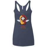 BORN TO DIE Women's Triblend Racerback Tank
