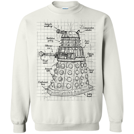 Dalek Plan Crewneck Sweatshirt