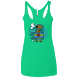 Snoopydoo Women's Triblend Racerback Tank