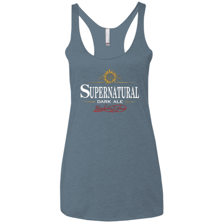 Supernatural Stout Women's Triblend Racerback Tank