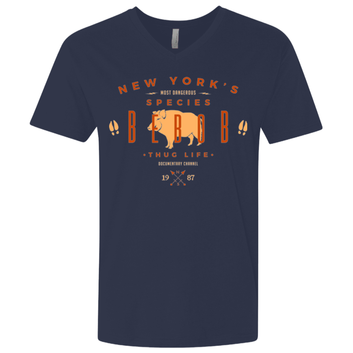 NY SPECIES - BEBOB Men's Premium V-Neck