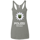 Winden Polizei Women's Triblend Racerback Tank