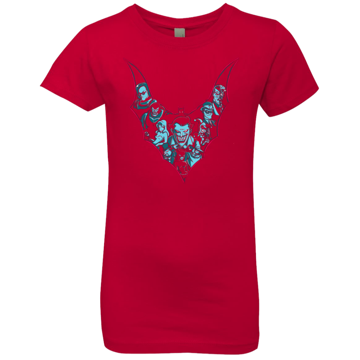 VILLAINS SHADOWS Girls Premium T-Shirt