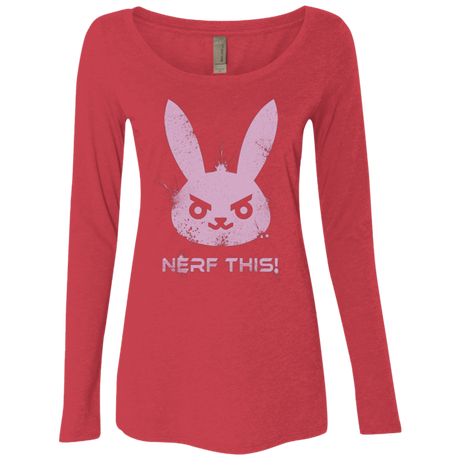 Nerf This Women's Triblend Long Sleeve Shirt