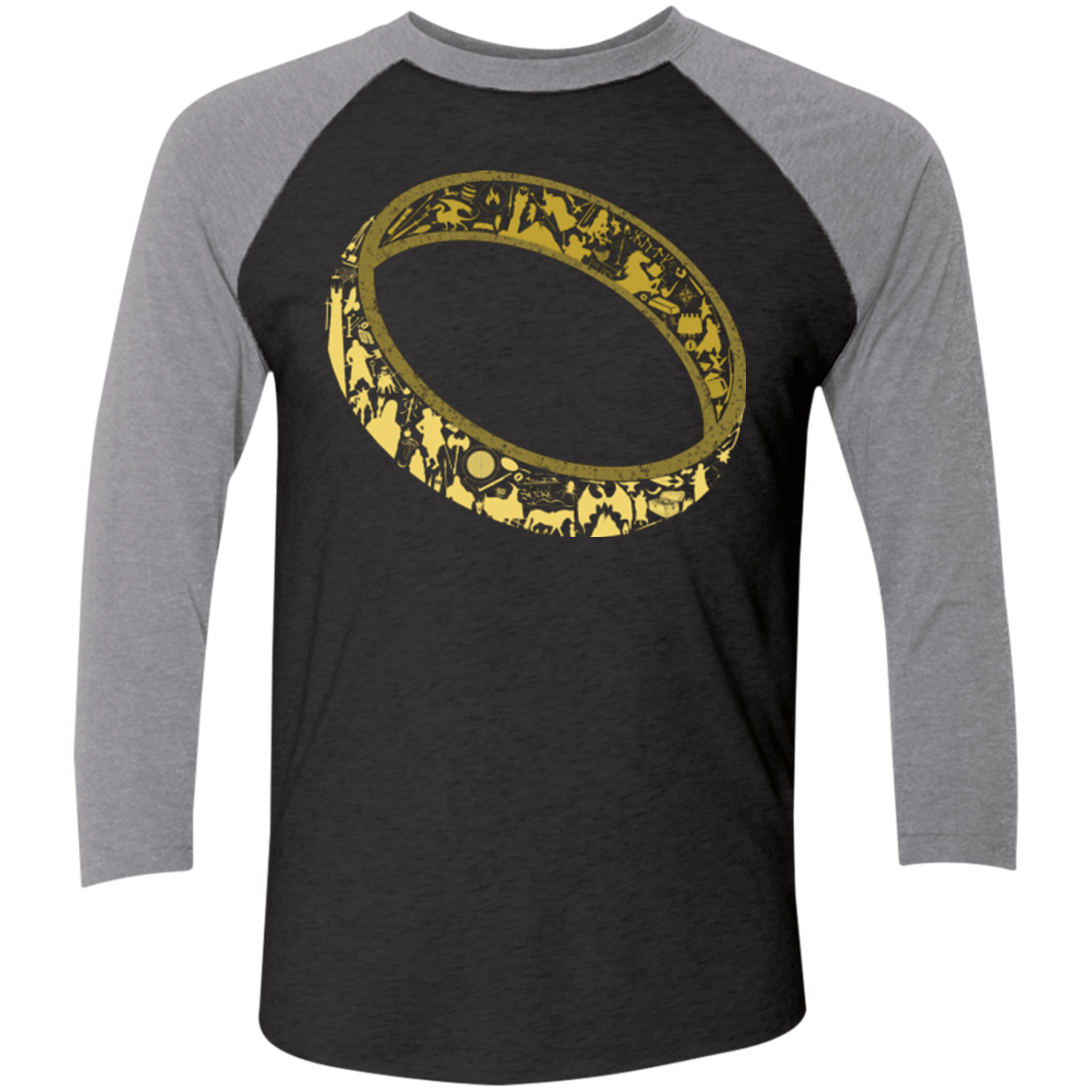 One Ring Men's Triblend 3/4 Sleeve