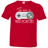 Evolve Today! Play More SNES Toddler Premium T-Shirt