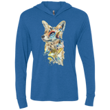 Heroes of Lylat Star Fox Triblend Long Sleeve Hoodie Tee