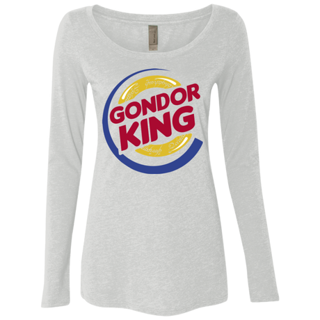 Gondor King Women's Triblend Long Sleeve Shirt