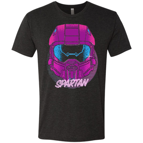 Spartan Helmet 80's Men's Triblend T-Shirt