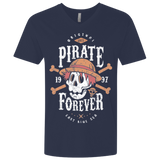 Wanted Pirate Forever Men's Premium V-Neck