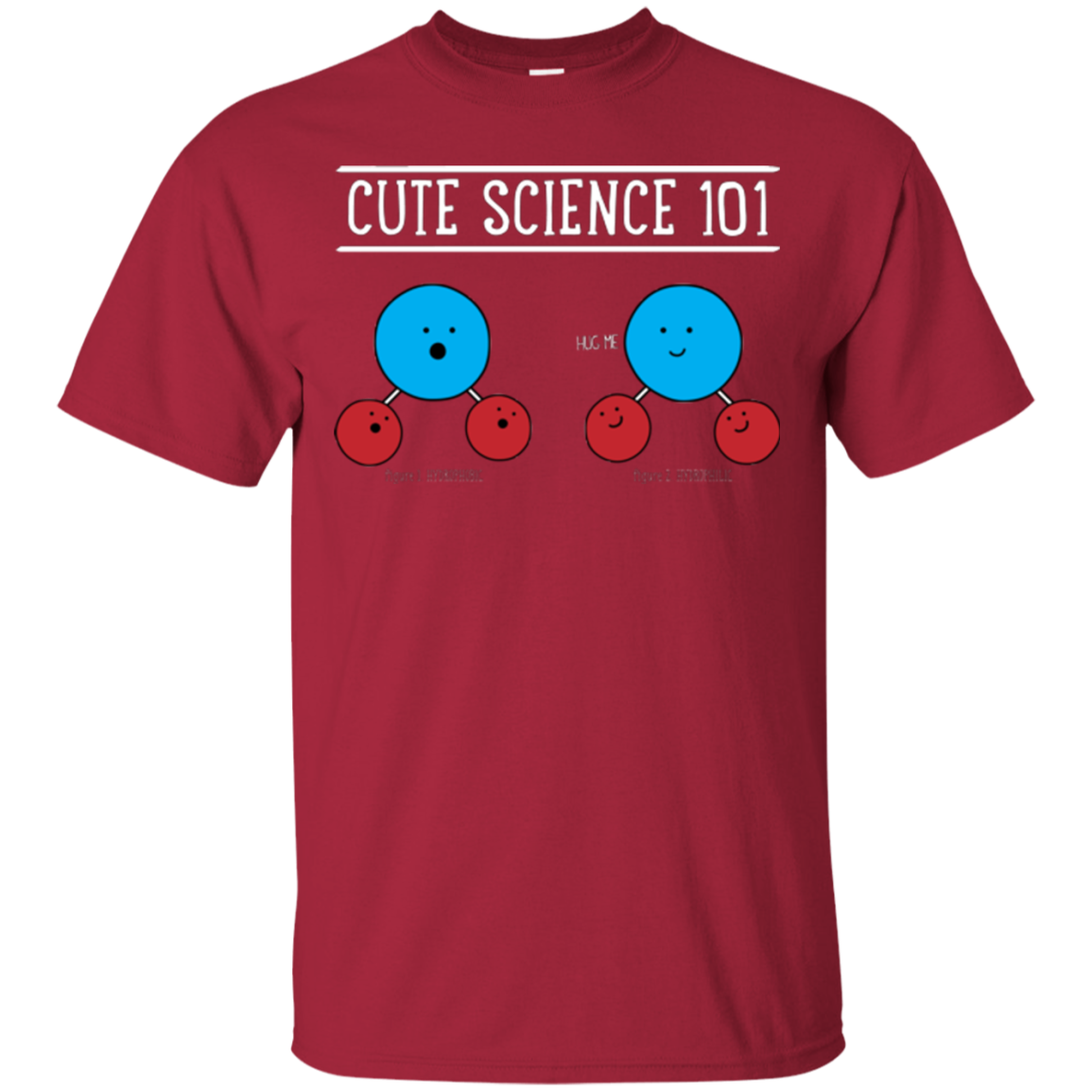 Cute Science - Hydrophobic & Hydrophillic T-Shirt
