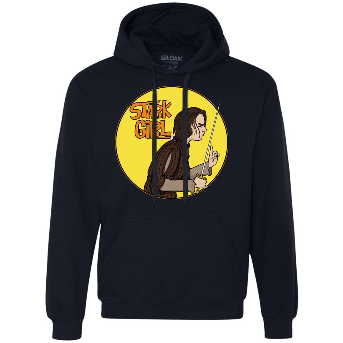Stark girl Premium Fleece Hoodie