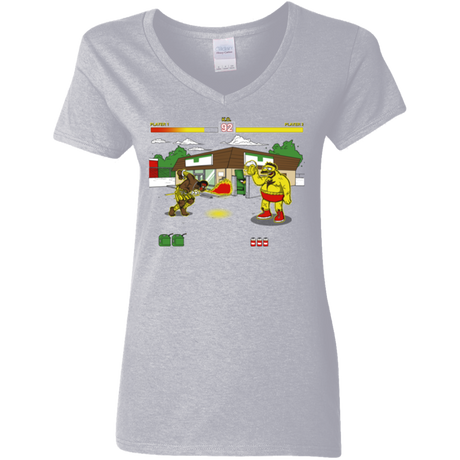 Springfield Fighter Women's V-Neck T-Shirt