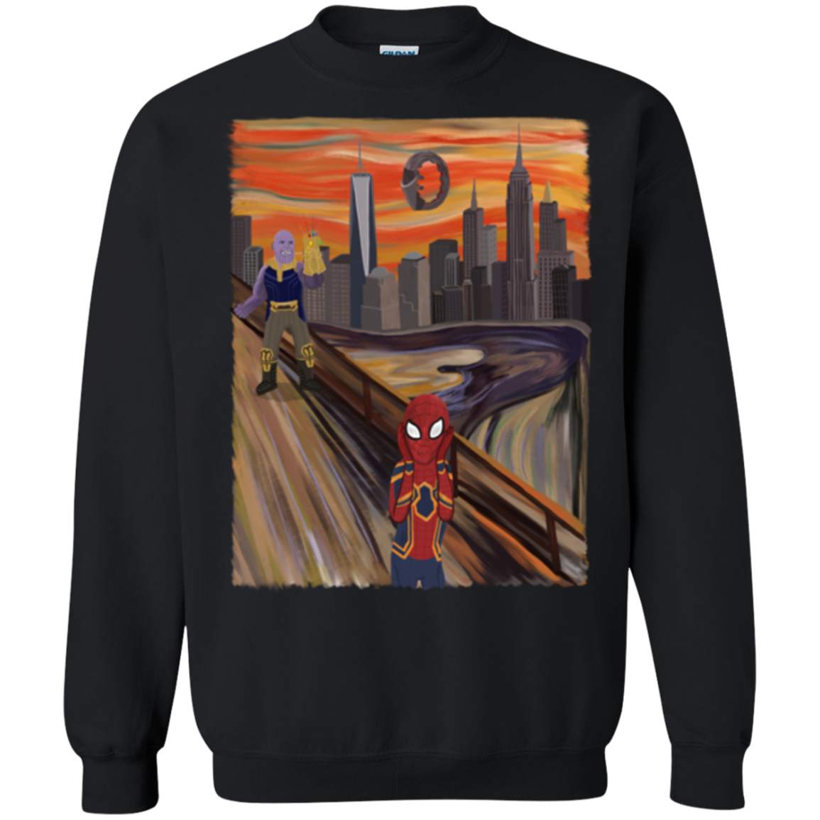 Spider Scream Crewneck Sweatshirt